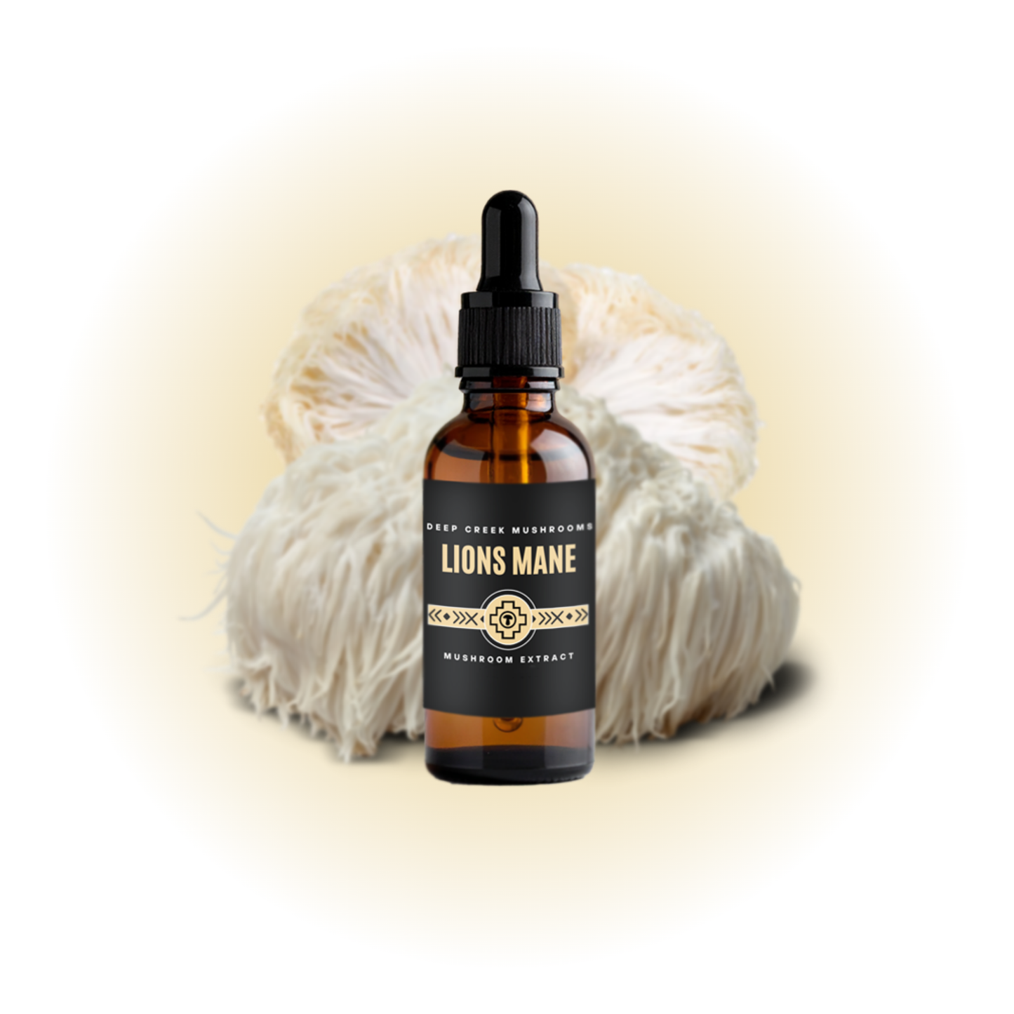 Lions Mane Glycerite Extract (2oz) | Alcohol Free | Fruiting Body Mushroom