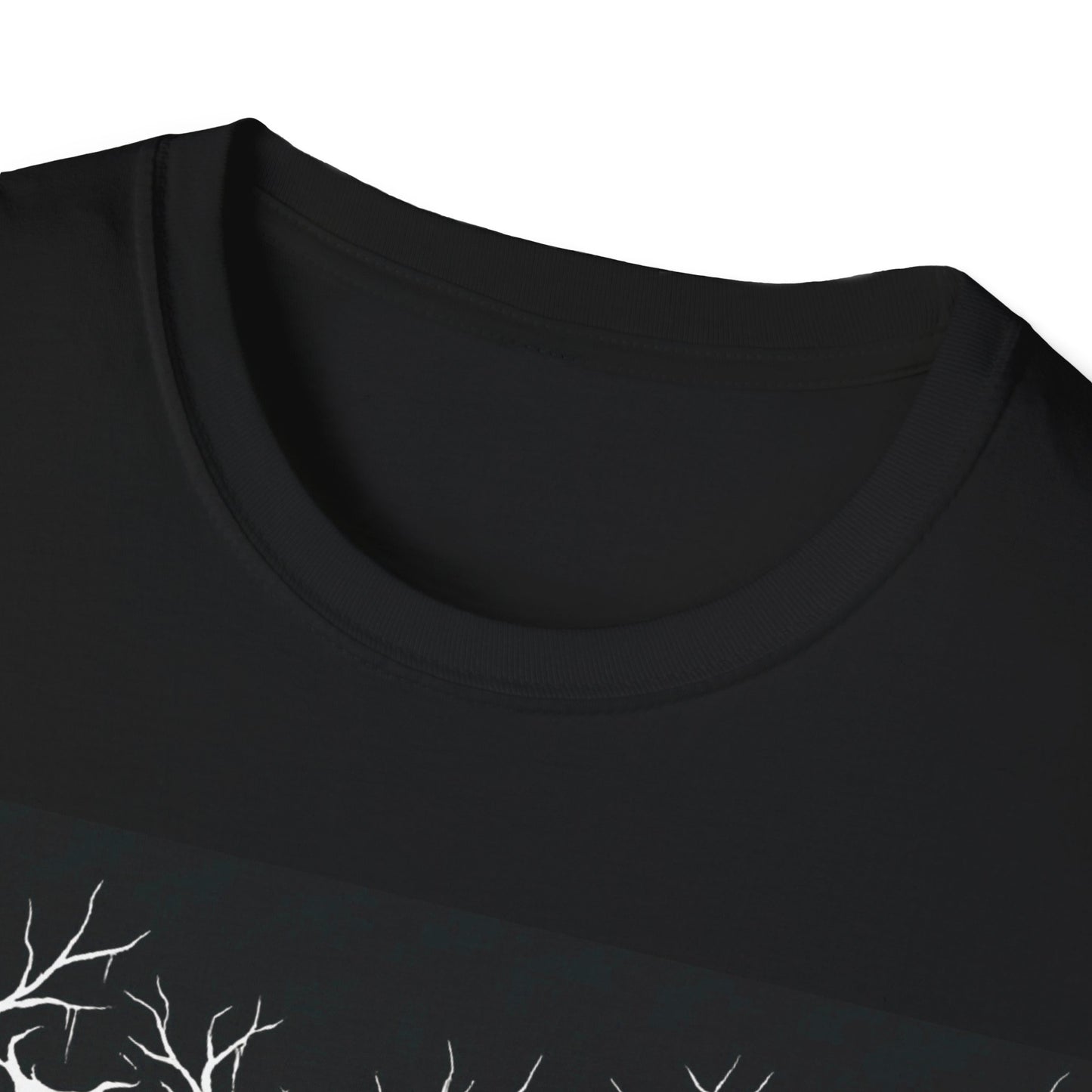 Deep Creek Mushrooms "Metal Band" Style Tee - Mycelial Web T-Shirt