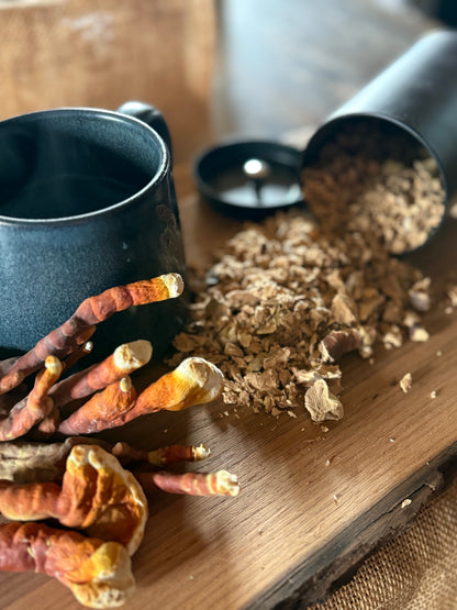 Ceremonial Reishi Tea (Ganoderma Lingzhi) | USA Grown | Deep Creek Mushrooms