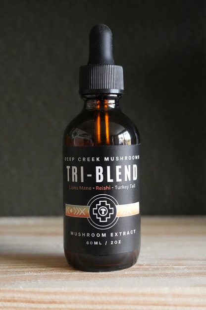 Tri-Blend Mushroom Extract | Dual Extracted | Fruiting Body Mushroom